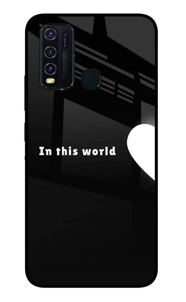 This World Vivo Y30/Y50 Glass Case