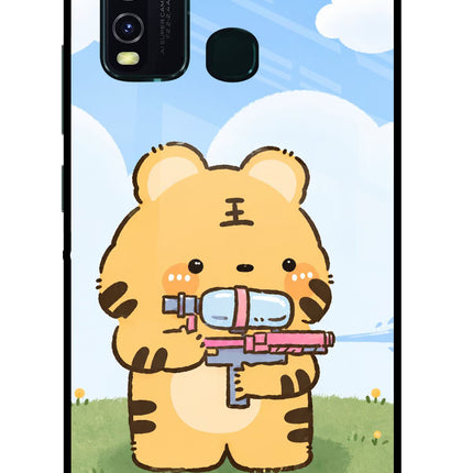 Tiger Treat Vivo Y30/Y50 Glass Case