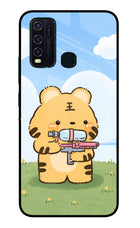 Tiger Treat Vivo Y30/Y50 Glass Case