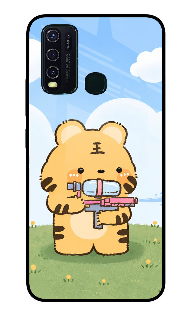 Tiger Treat Vivo Y30/Y50 Glass Case