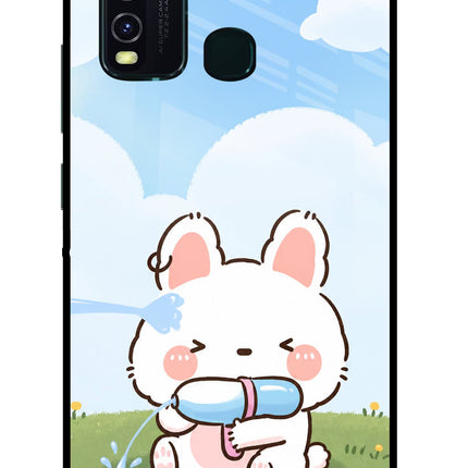 Bunny Treat Vivo Y30/Y50 Glass Case