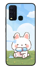 Bunny Treat Vivo Y30/Y50 Glass Case