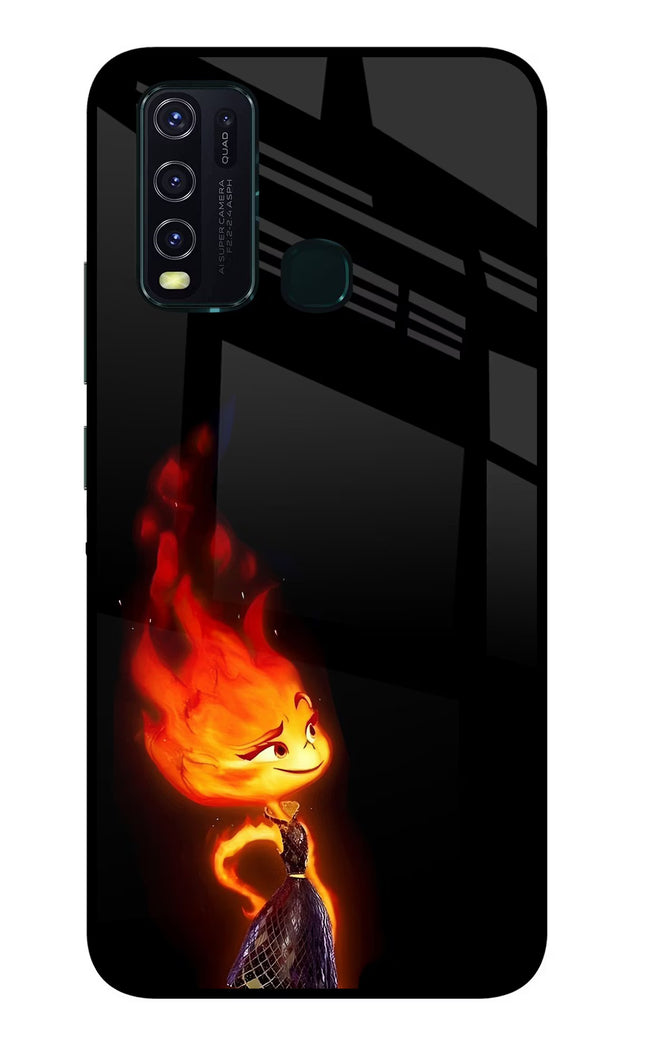 Ember Flame Vivo Y30/Y50 Glass Case