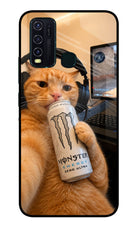 Gamer Cat Energy Vivo Y30/Y50 Glass Case