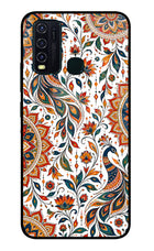 White Mayura Vivo Y30/Y50 Glass Case