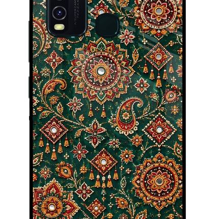 Green Pataka Vivo Y30/Y50 Glass Case