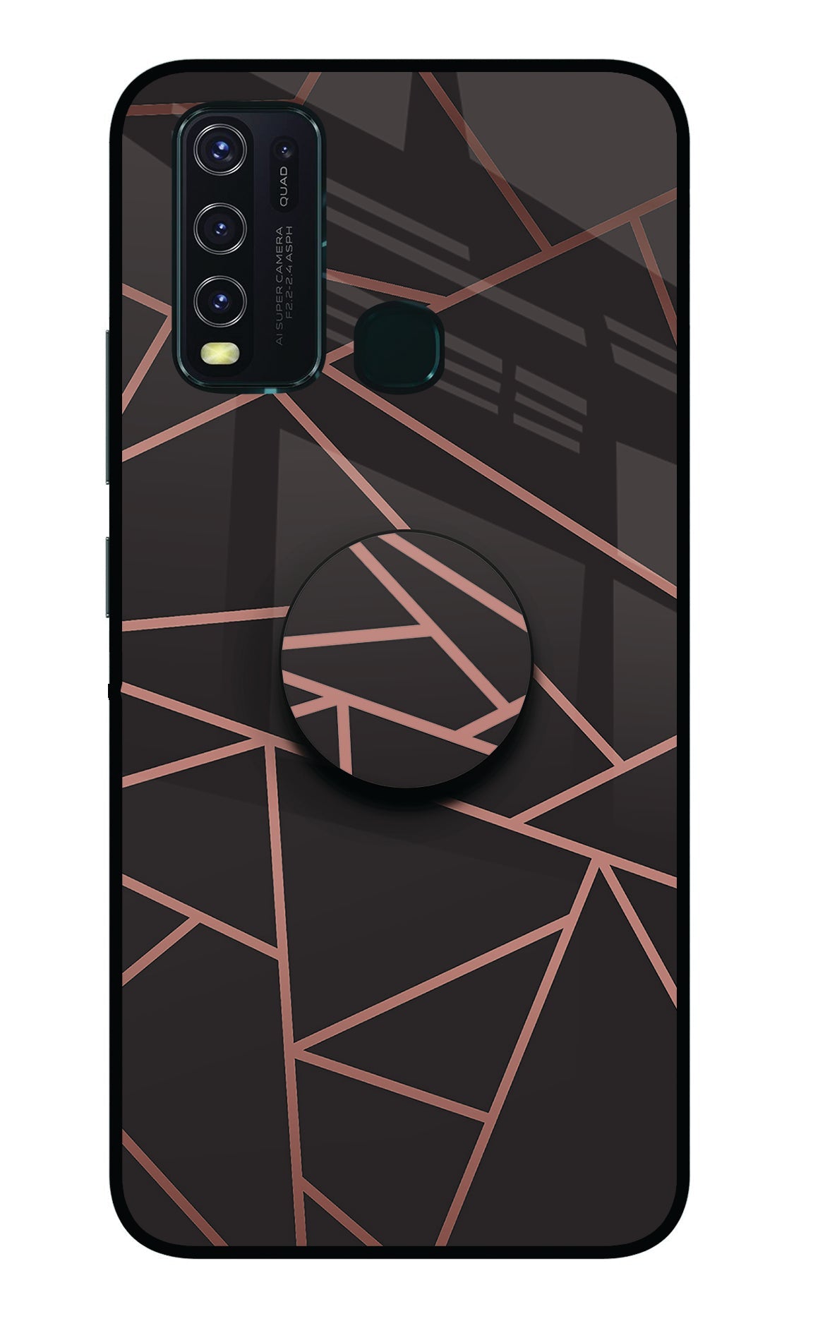 Geometric Pattern Vivo Y30/Y50 Pop Case