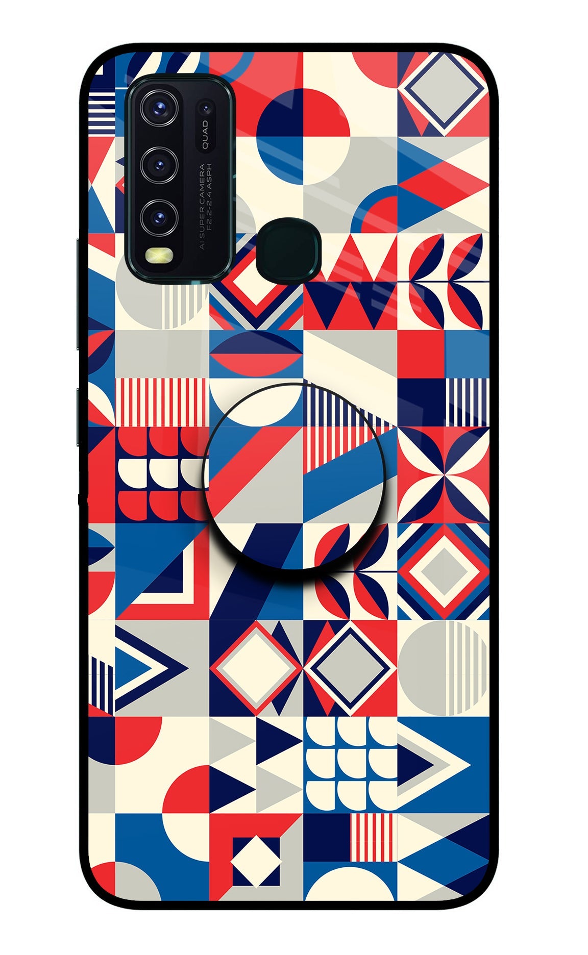 Colorful Pattern Vivo Y30/Y50 Pop Case