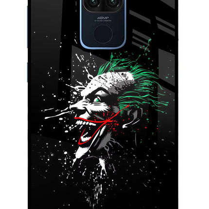 Joker Redmi Note 9 Glass Case Back Cover by Casekaro