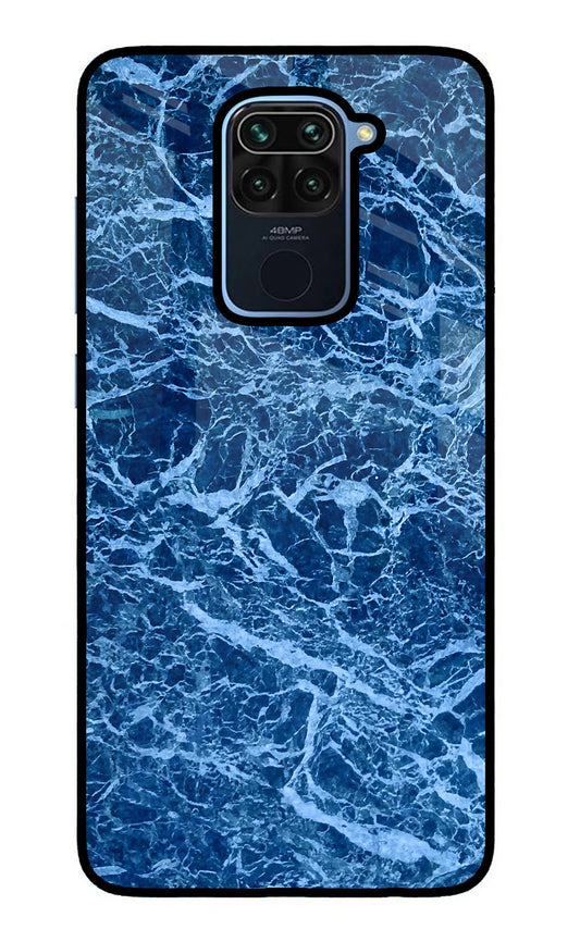 Blue Marble Redmi Note 9 Glass Case