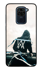 Alan Walker Redmi Note 9 Glass Case Back Cover by Casekaro