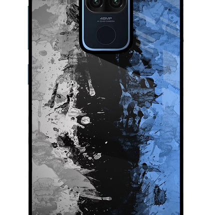 Artistic Design Redmi Note 9 Glass Case Back Cover by Casekaro