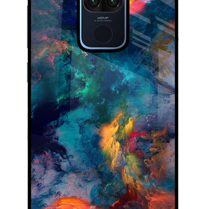 Artwork Paint Redmi Note 9 Glass Case