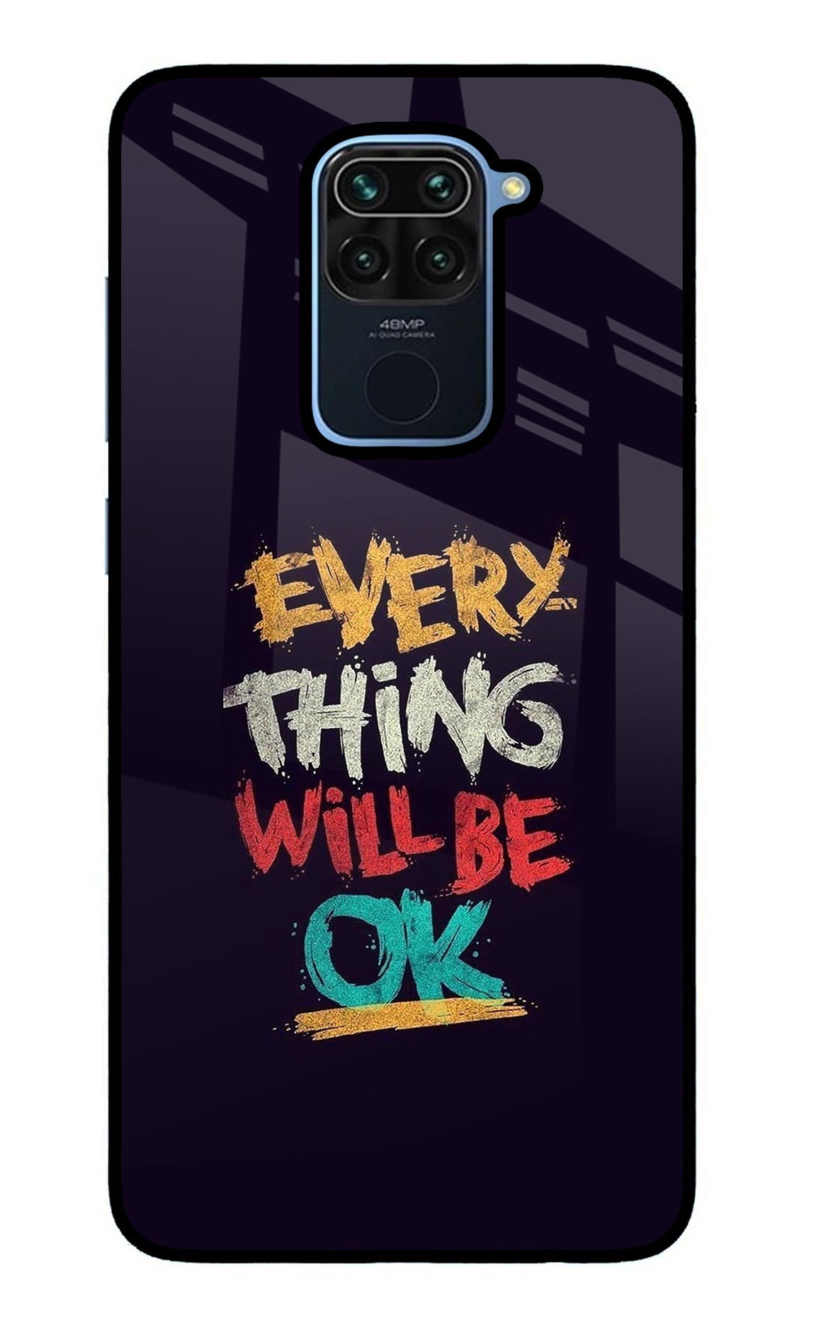 Everything Will Be Ok Redmi Note 9 Back Cover