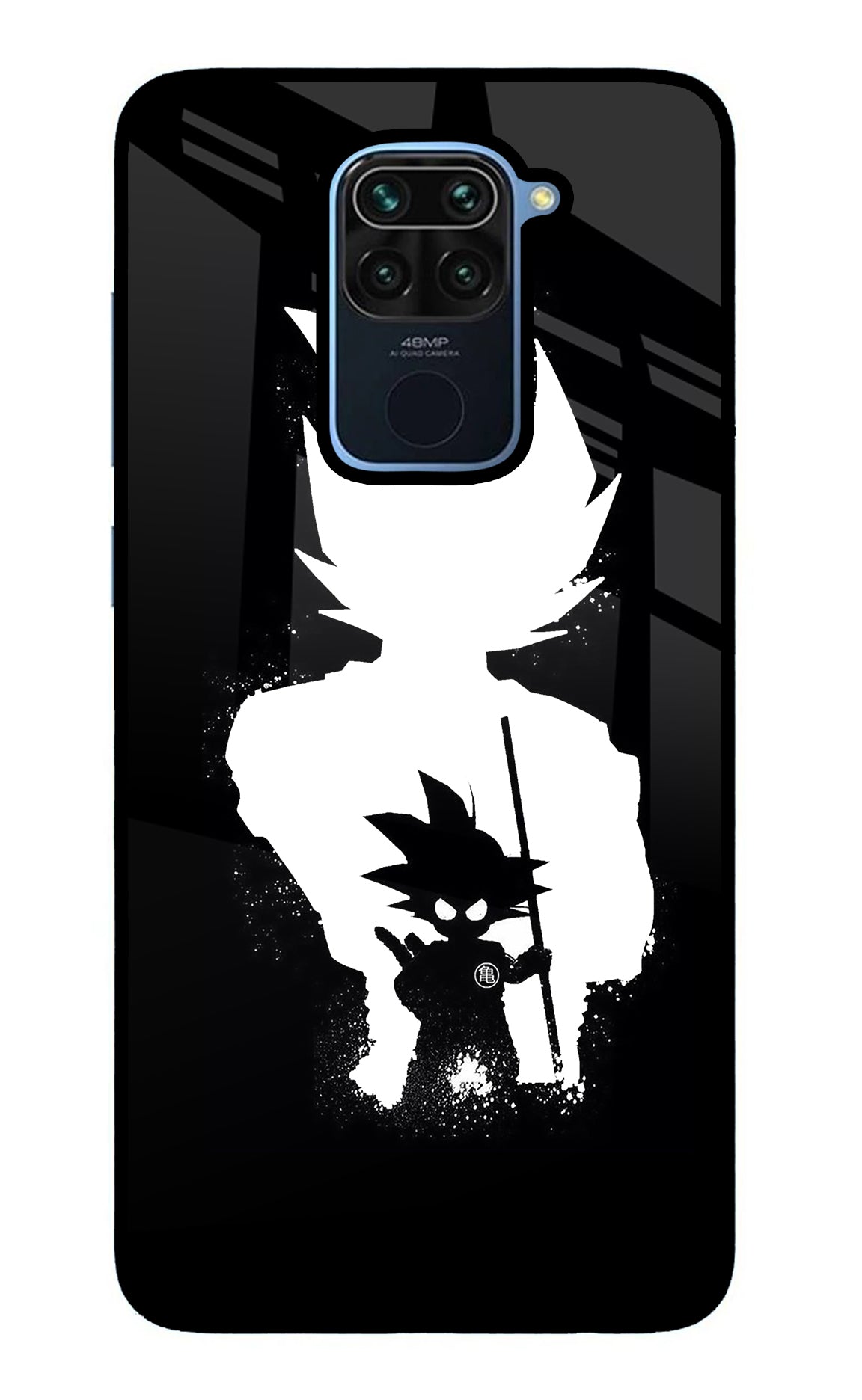 Goku Shadow Redmi Note 9 Back Cover