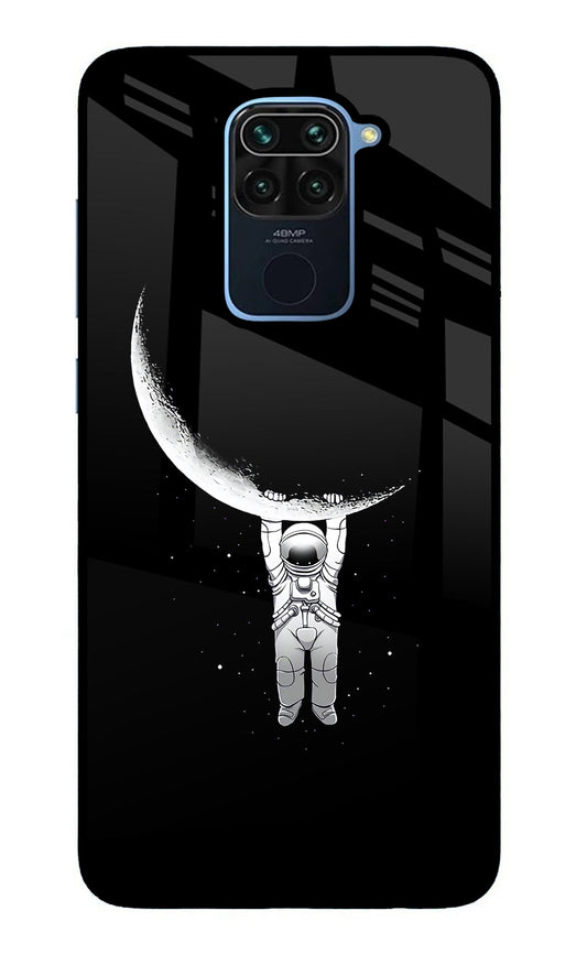 Moon Space Redmi Note 9 Glass Case