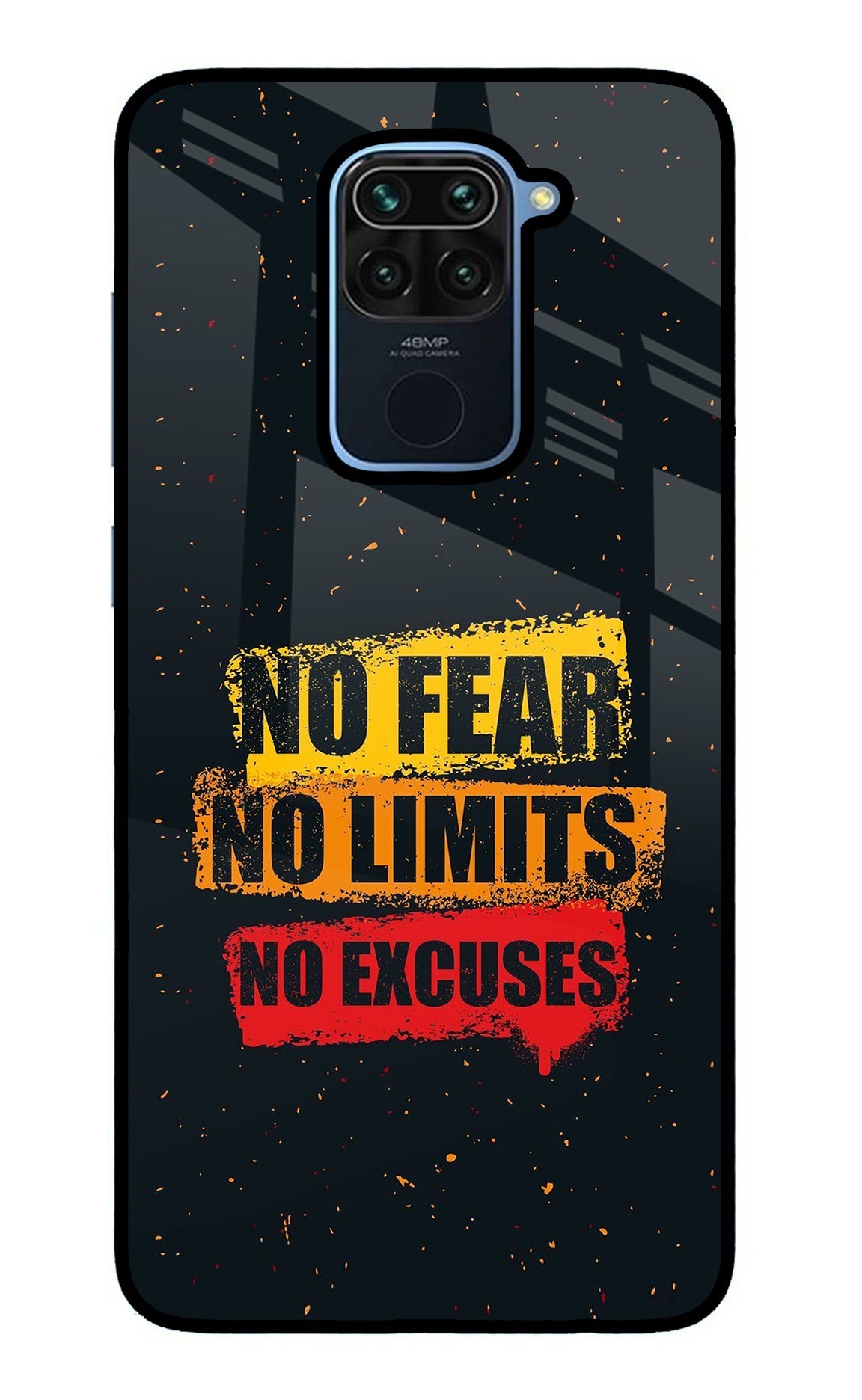 No Fear No Limits No Excuse Redmi Note 9 Back Cover