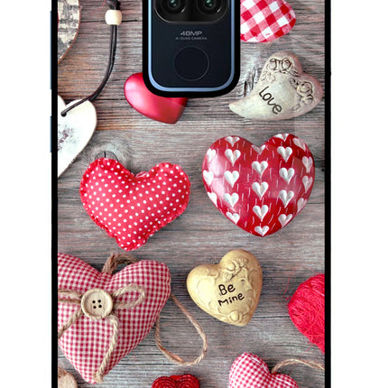 Love Wallpaper Redmi Note 9 Glass Case Back Cover by Casekaro