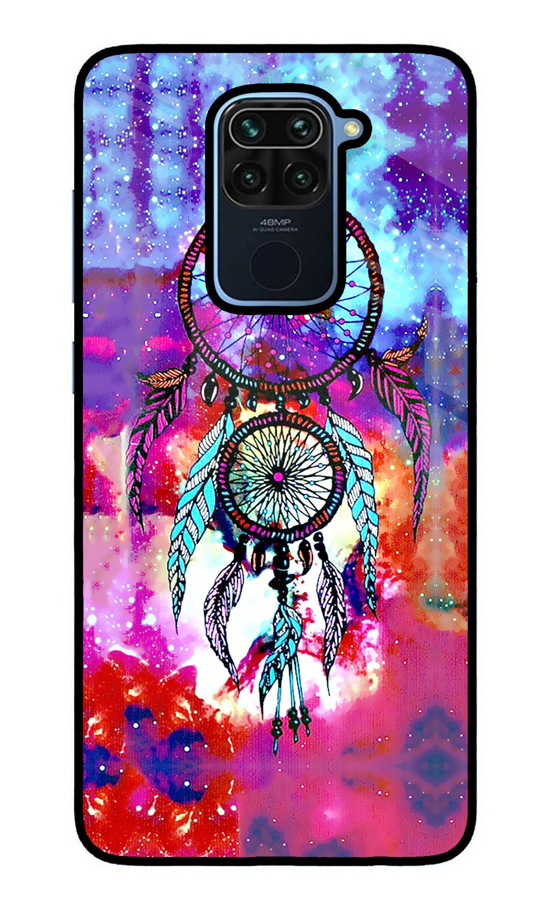 Dream Catcher Abstract Redmi Note 9 Glass Case