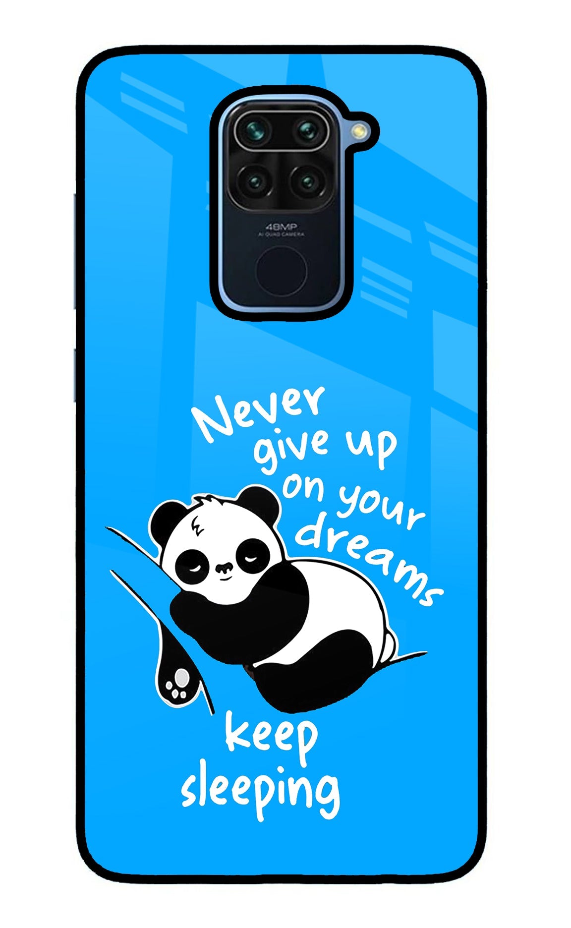 Keep Sleeping Redmi Note 9 Back Cover