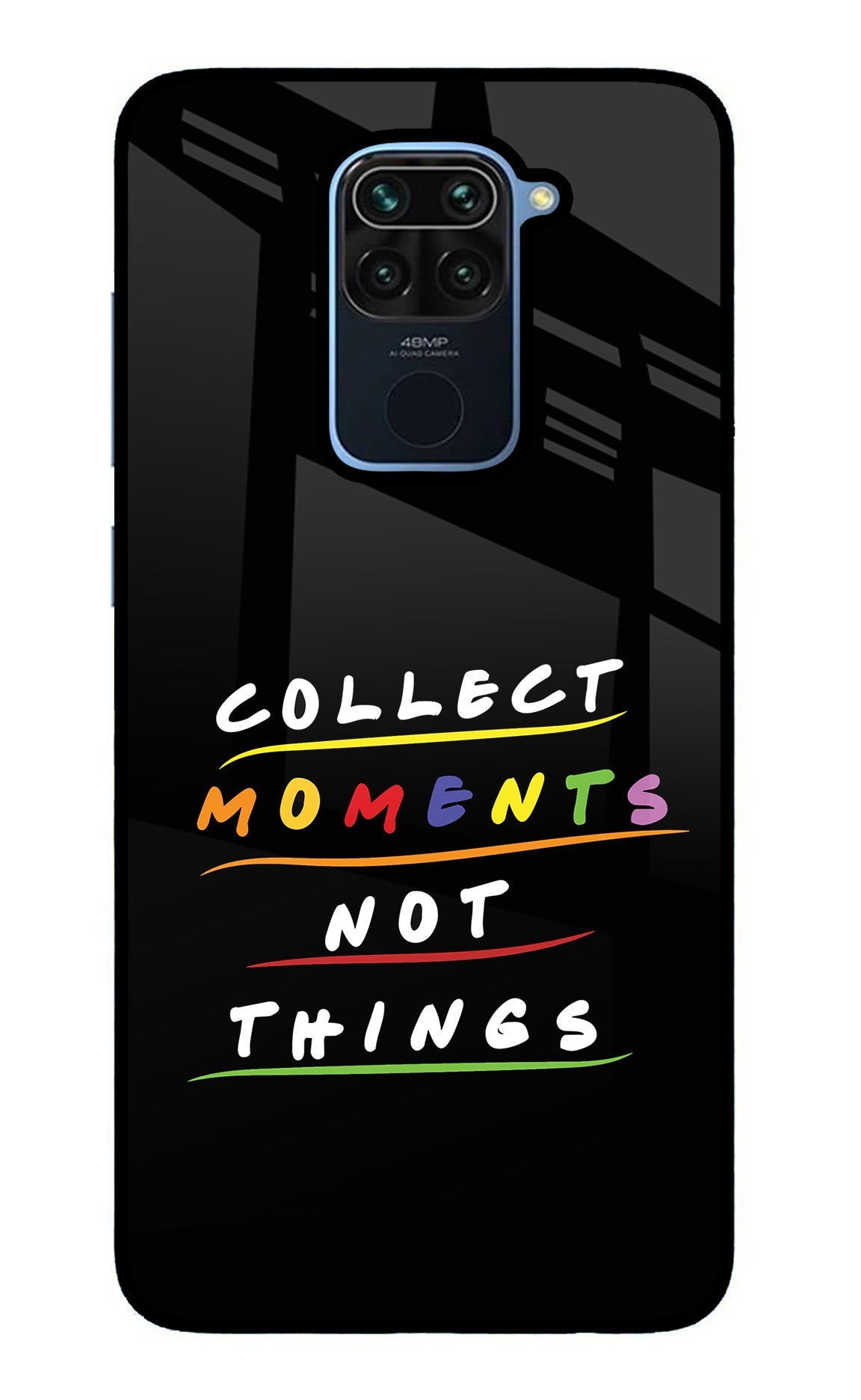 Collect Moments Not Things Redmi Note 9 Back Cover