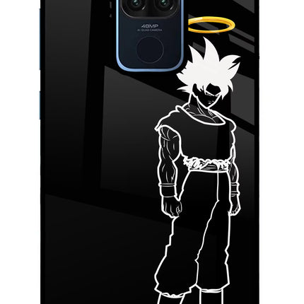 DBS Character Redmi Note 9 Glass Case Back Cover by Casekaro