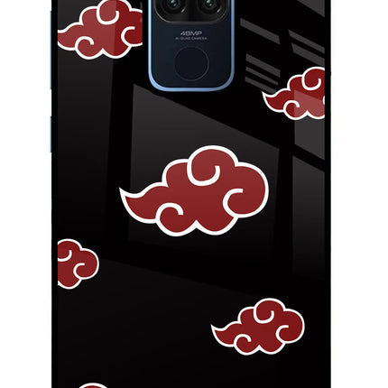 Akatsuki Redmi Note 9 Glass Case Back Cover by Casekaro