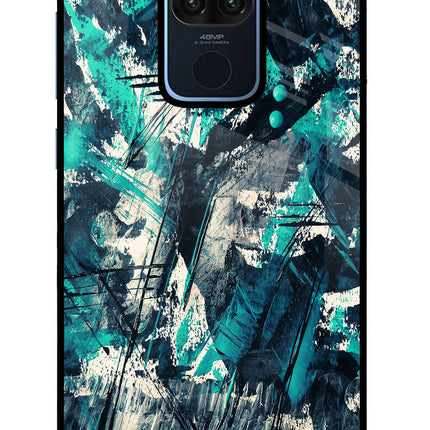 Artwork Redmi Note 9 Glass Case Back Cover by Casekaro