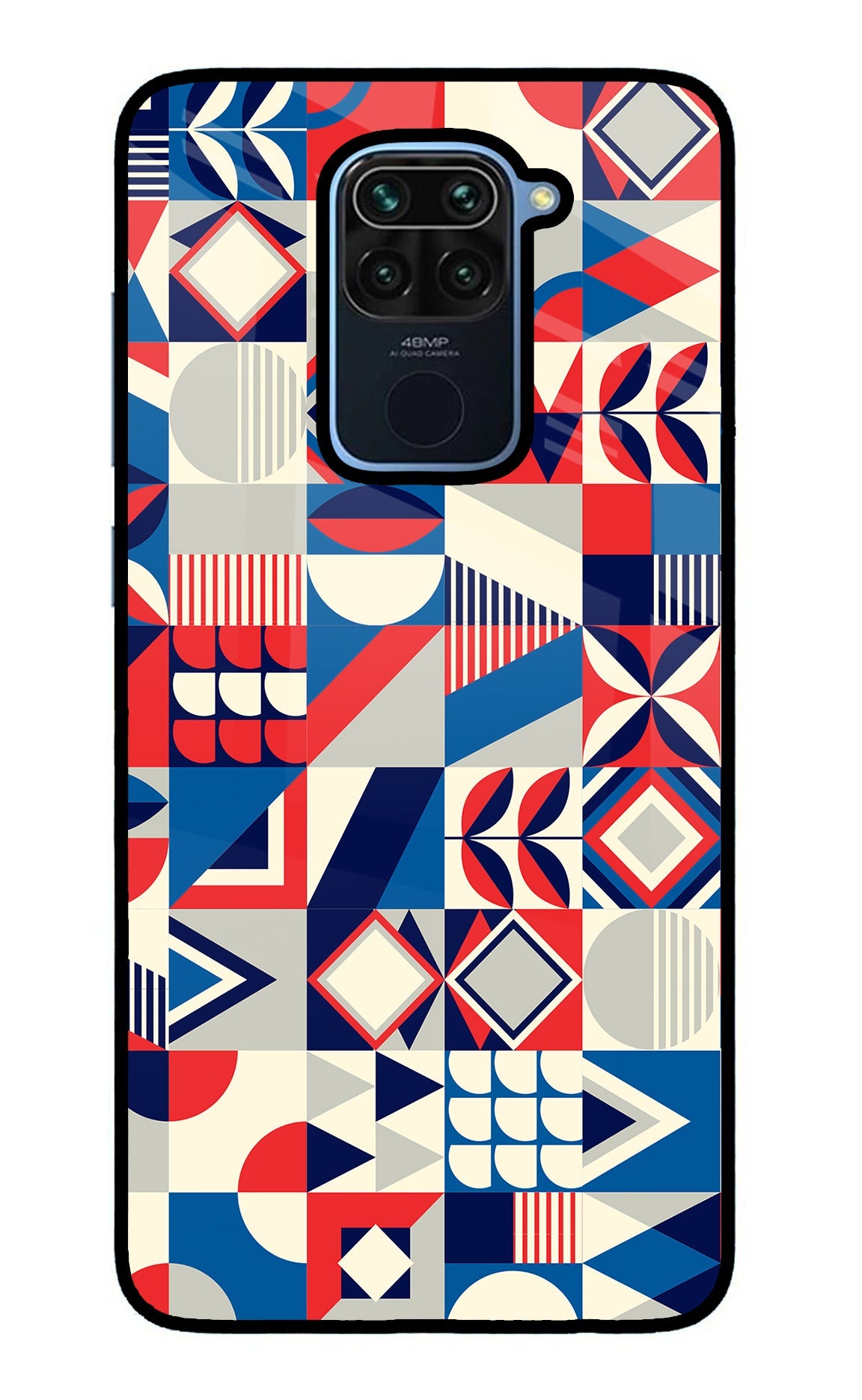 Colorful Pattern Redmi Note 9 Back Cover