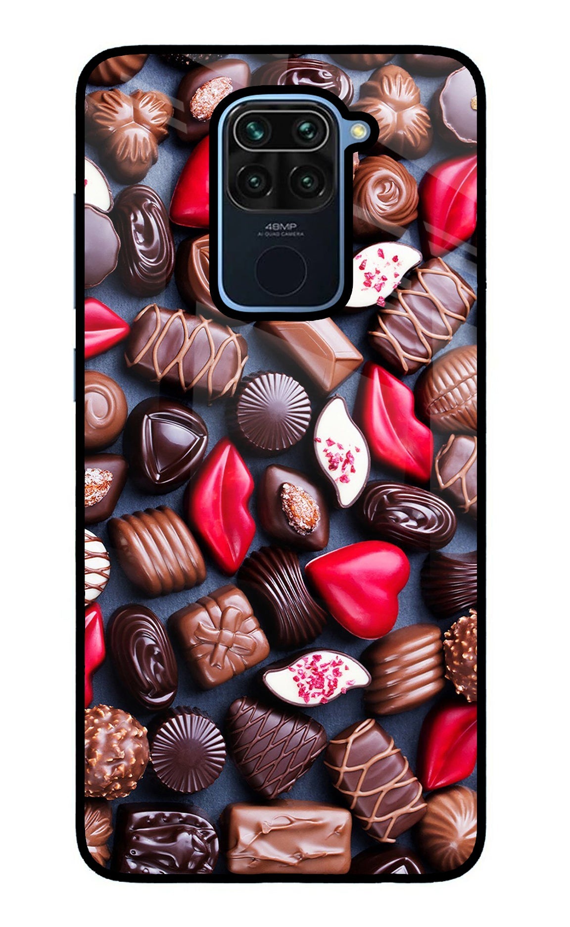 Chocolates Redmi Note 9 Back Cover