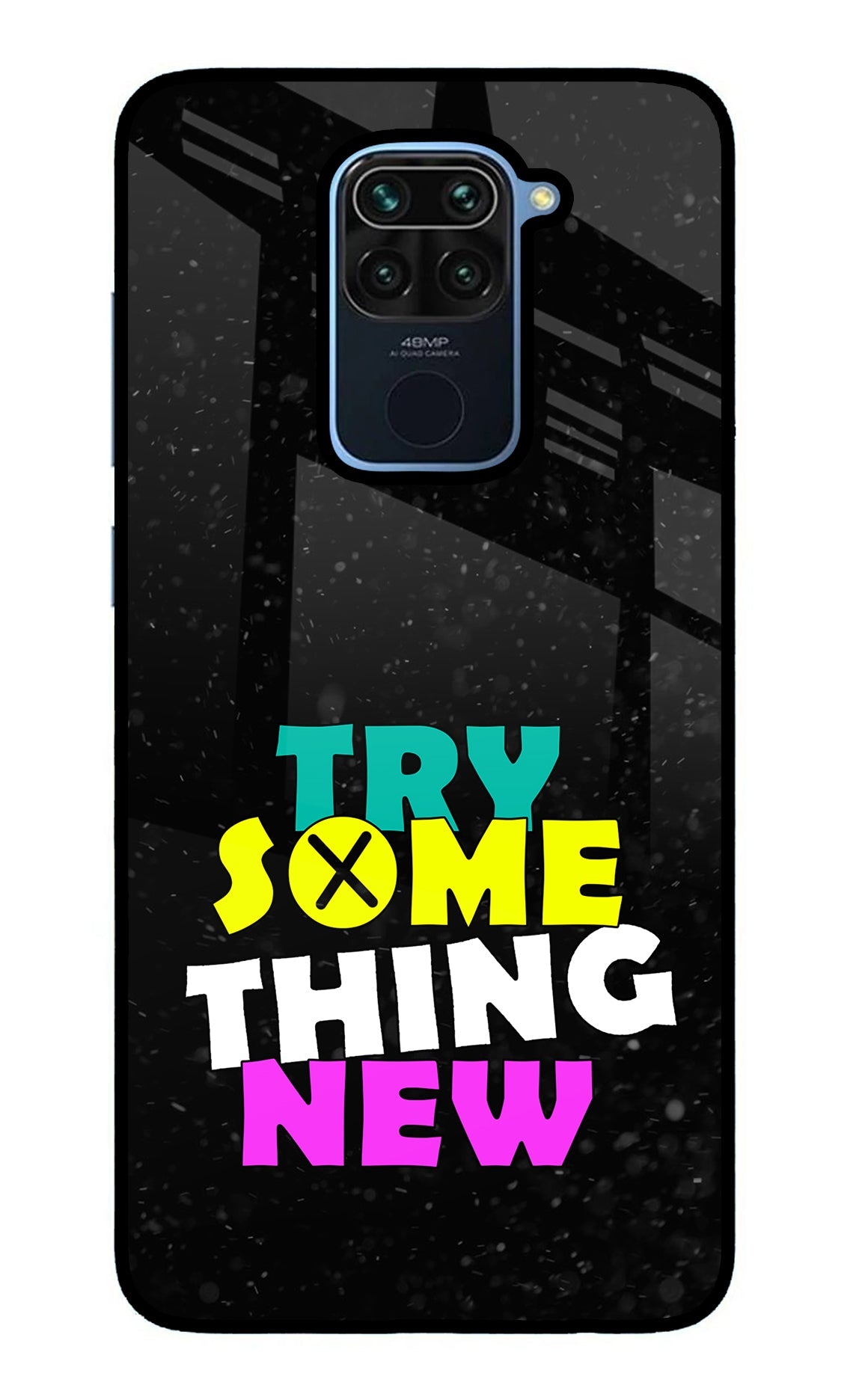 Try Something New Redmi Note 9 Back Cover