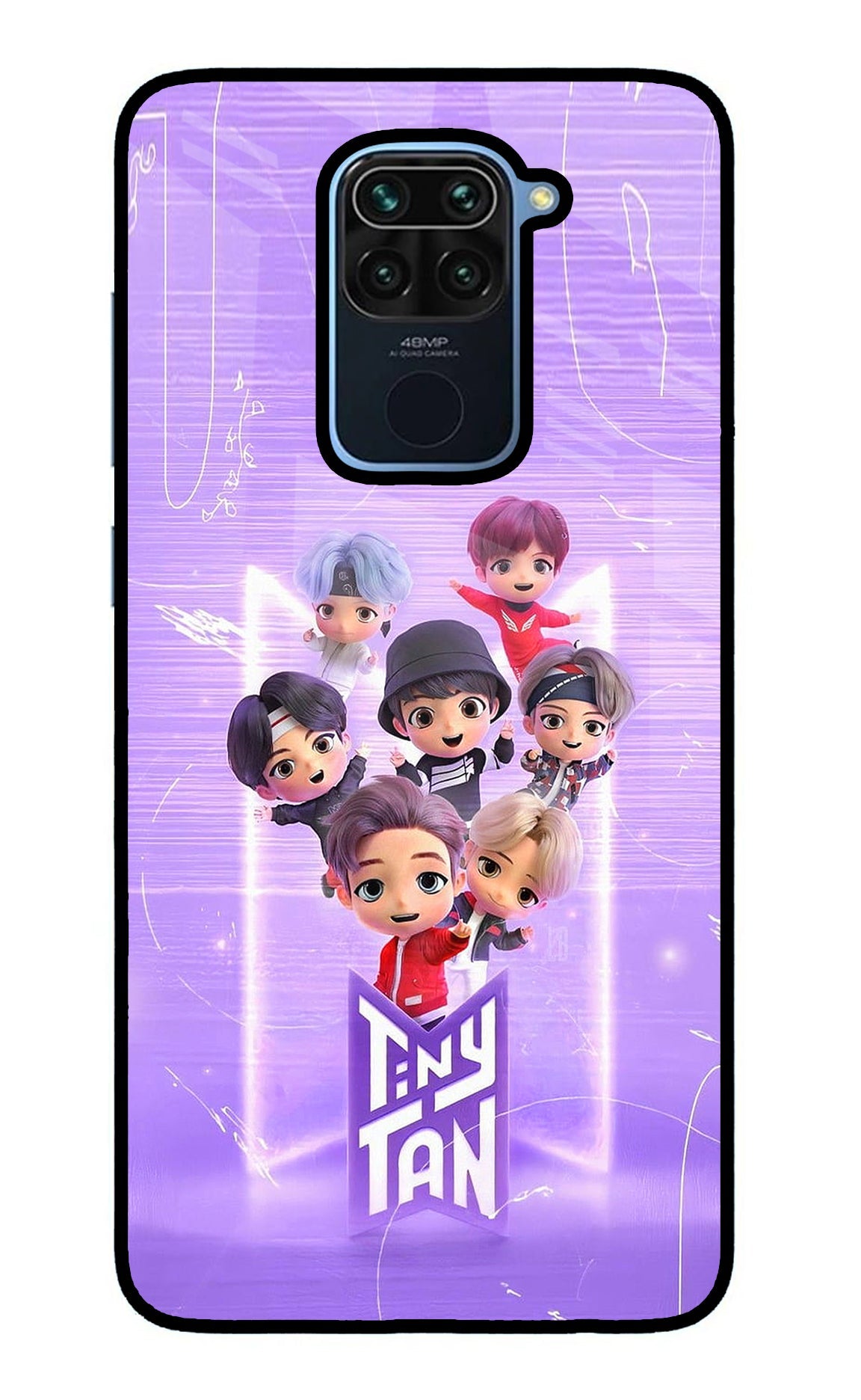 BTS Tiny Tan Redmi Note 9 Back Cover