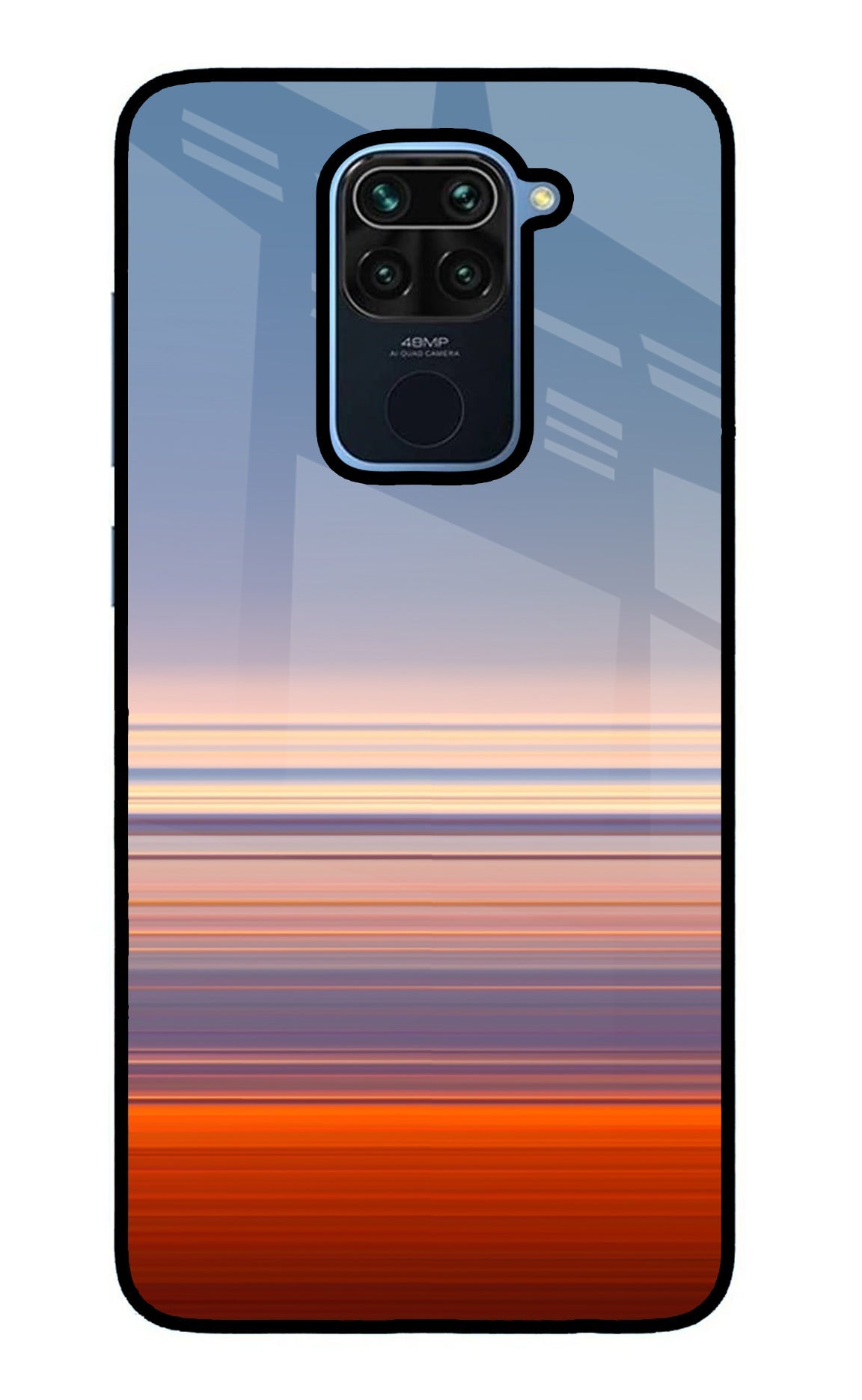 Morning Colors Redmi Note 9 Glass Case