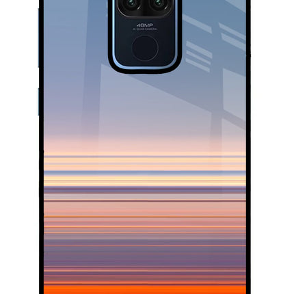 Morning Colors Redmi Note 9 Glass Case Back Cover by Casekaro