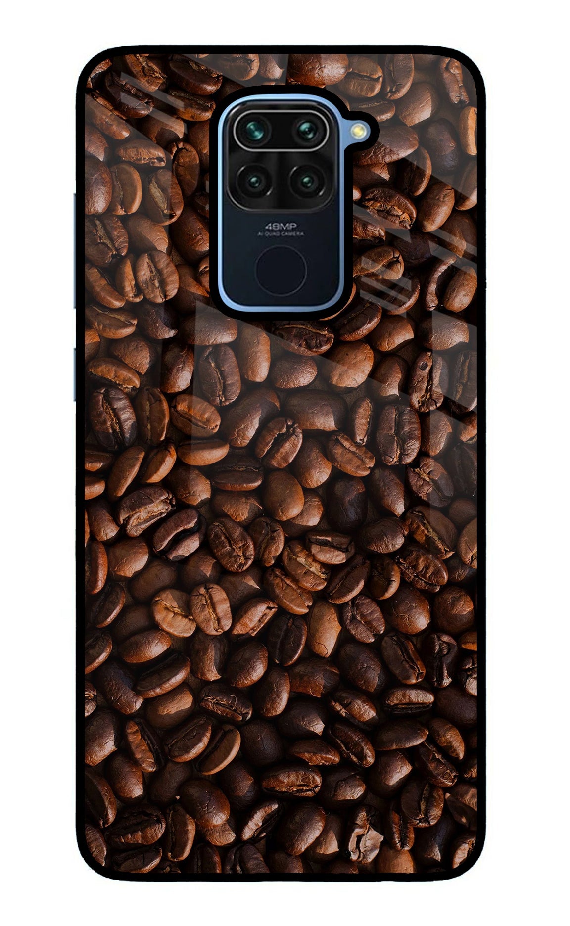 Coffee Beans Redmi Note 9 Glass Case