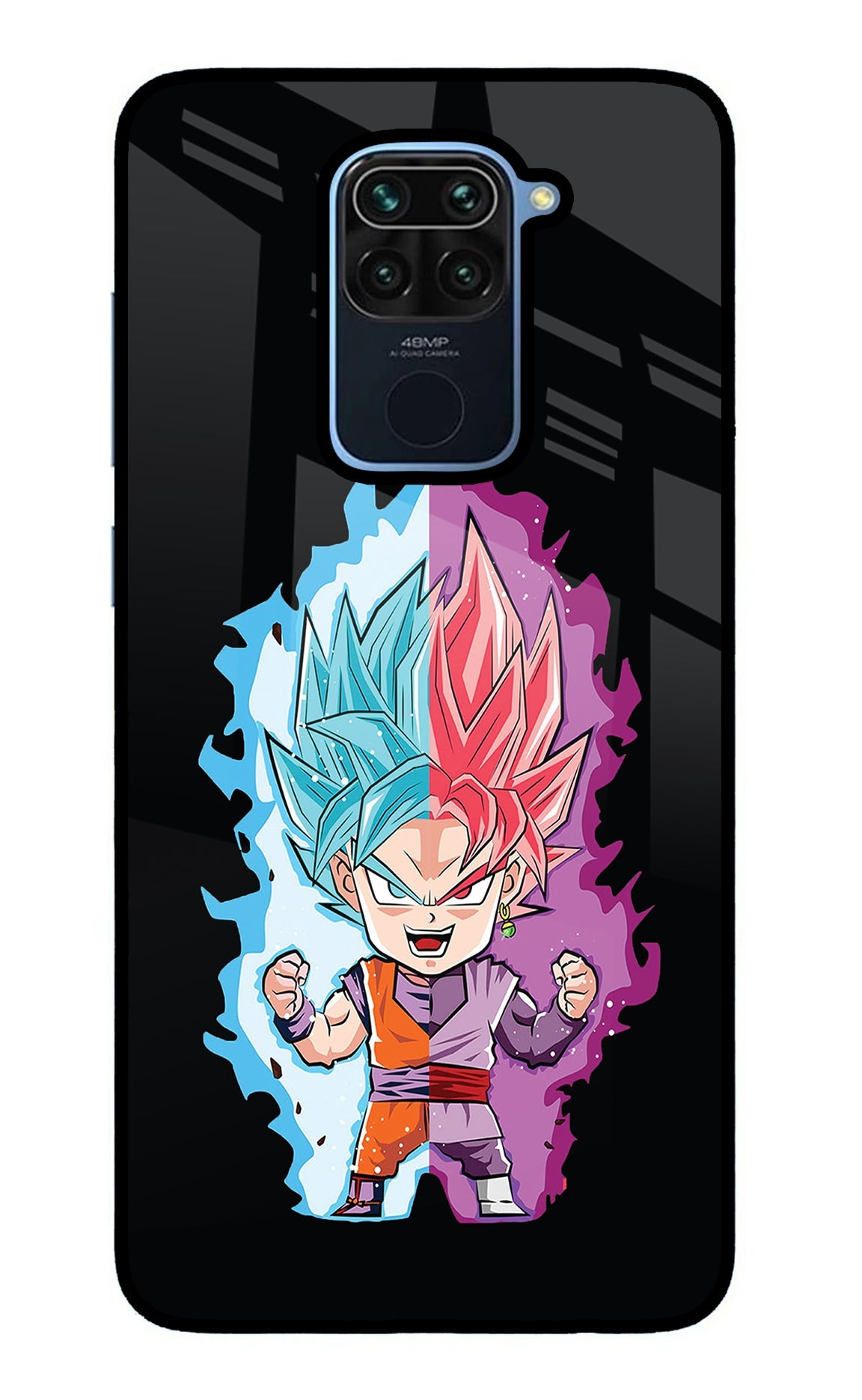 Chota Goku Redmi Note 9 Glass Case