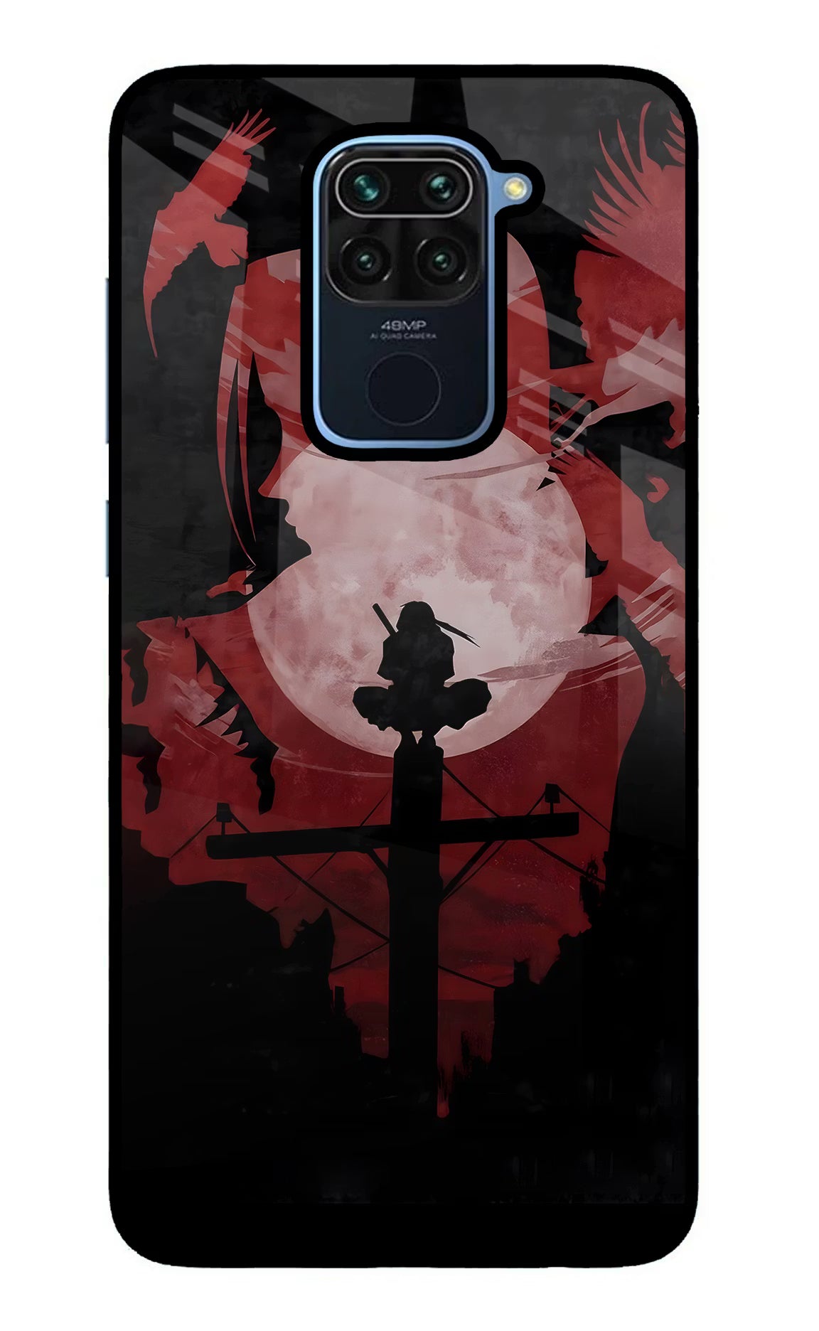 Naruto Anime Redmi Note 9 Glass Case Back Cover by Casekaro