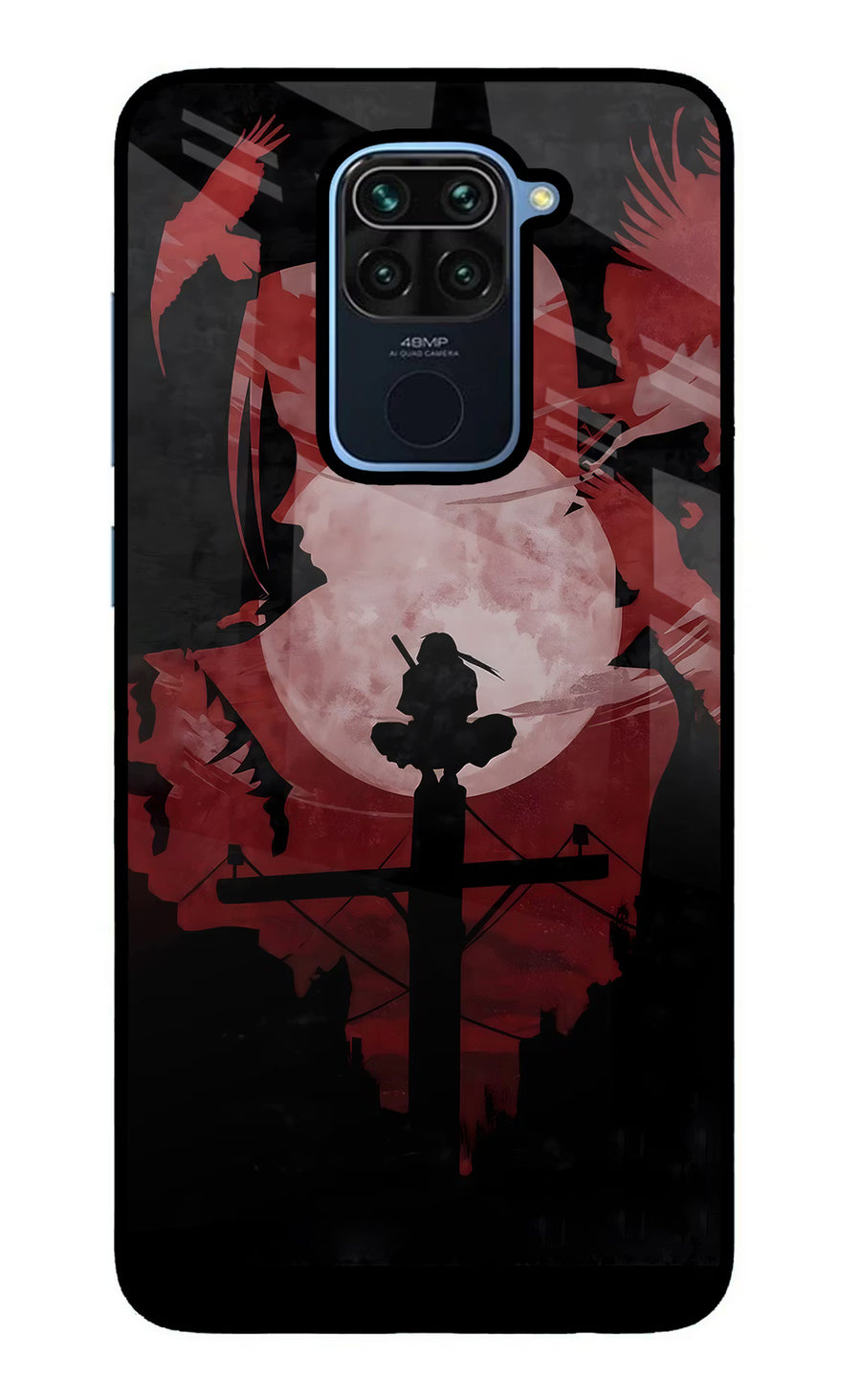 Naruto Anime Redmi Note 9 Back Cover, Glass case