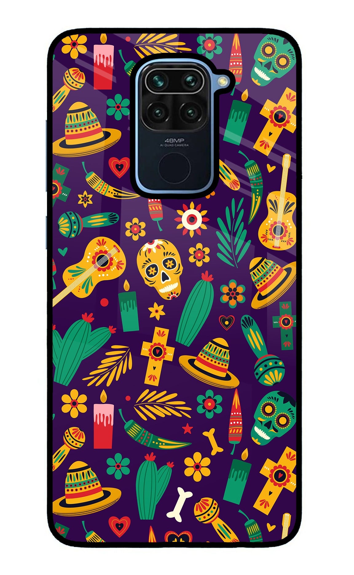 Mexican Artwork Redmi Note 9 Back Cover