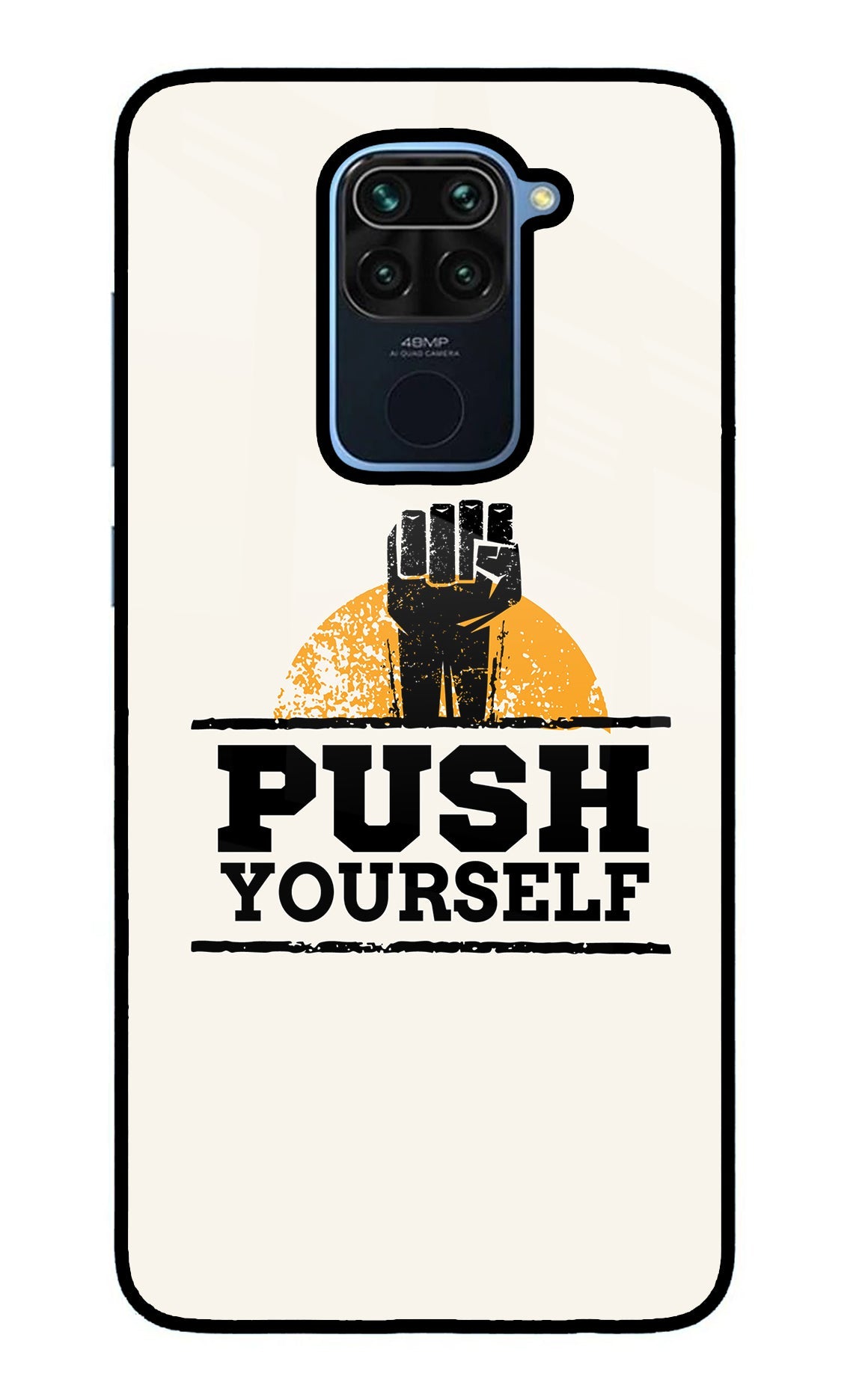 Push Yourself Redmi Note 9 Back Cover