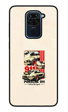 Classic Porsche 911 Redmi Note 9 Glass Case