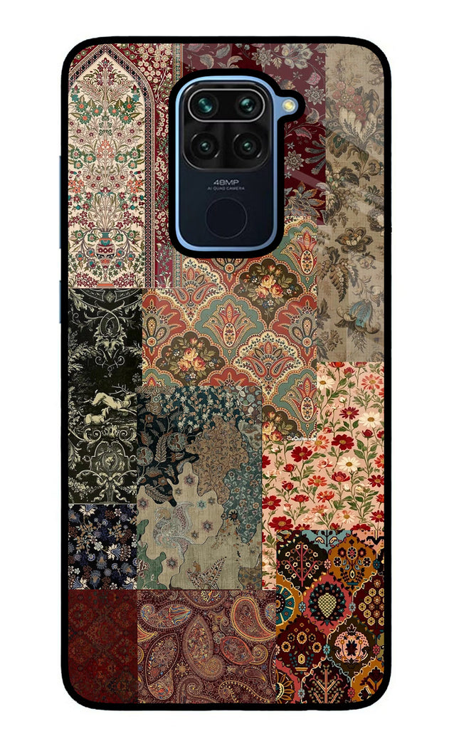 Desi Print Redmi Note 9 Glass Case