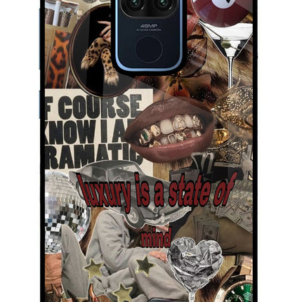 Luxury Redmi Note 9 Glass Case