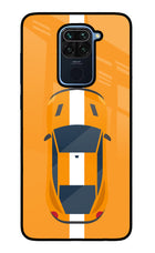 Highway Pursuit Redmi Note 9 Glass Case