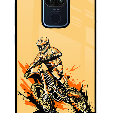 Off-Road Fury Redmi Note 9 Glass Case