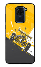 Track King Redmi Note 9 Glass Case