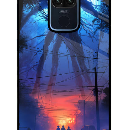 Ordinary Things Shadow Redmi Note 9 Glass Case