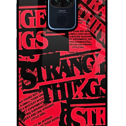 Ordinary Things Redmi Note 9 Glass Case