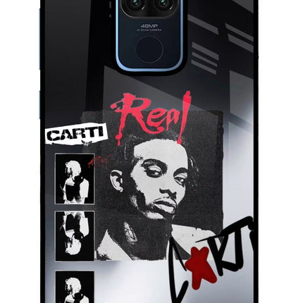 Playboi Carti Redmi Note 9 Glass Case Back Cover by Casekaro