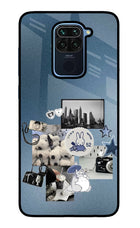 Miffy Redmi Note 9 Glass Case